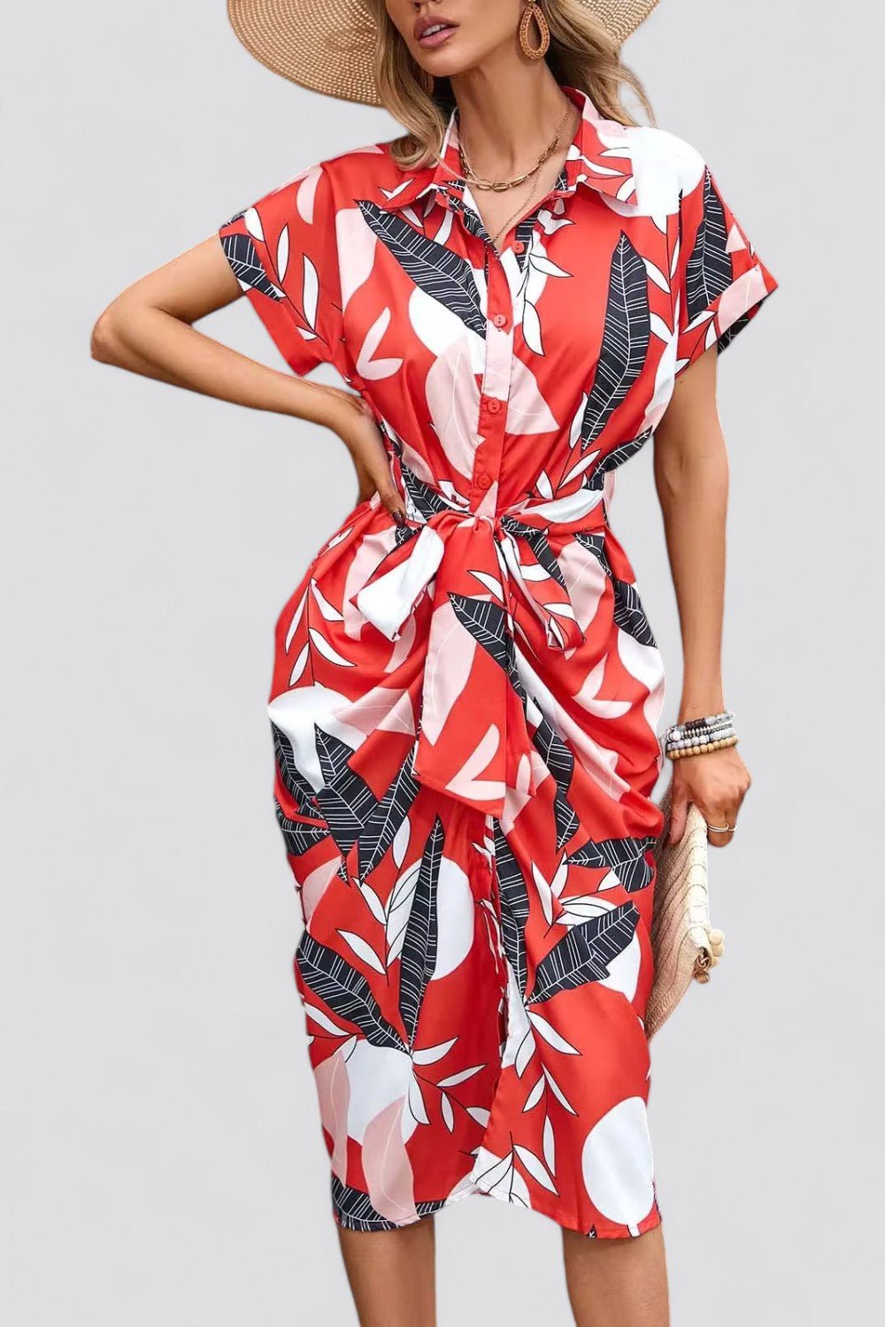 NORIELLE | Encantador vestido maxi con lazo divertido
