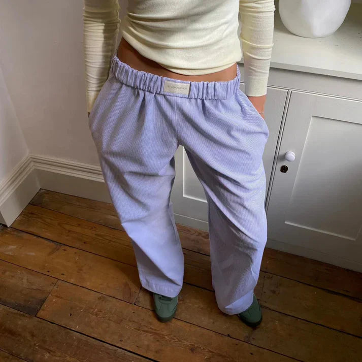 Samantha - Elegantes pantalones de lino para mayor comodidad y estilo