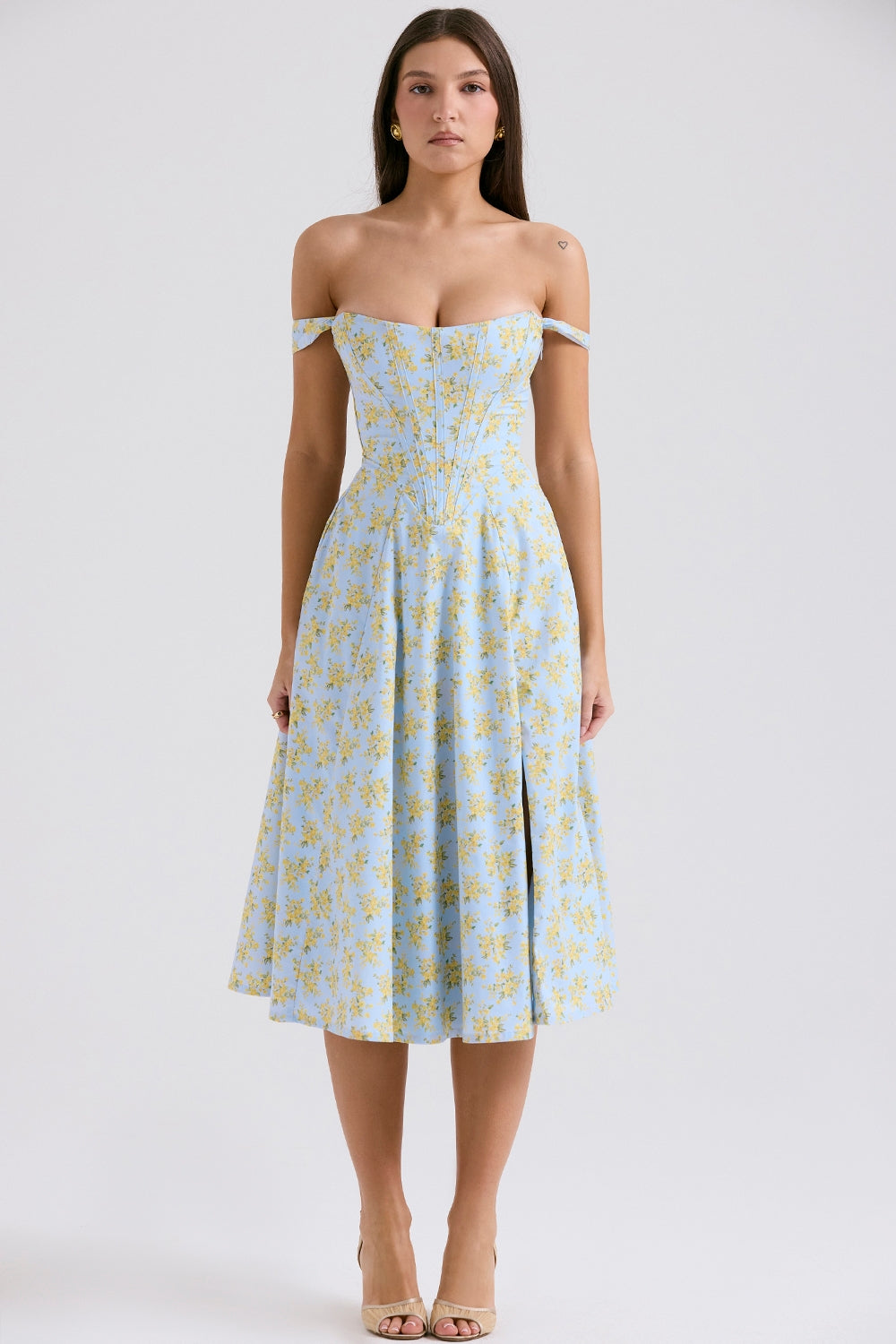 Sabrina | Vestido Midi Ligero y Fluido
