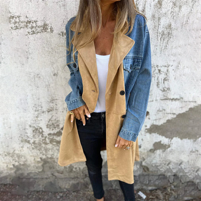 GABARDINA | COSTURAS EN DENIM JEAN