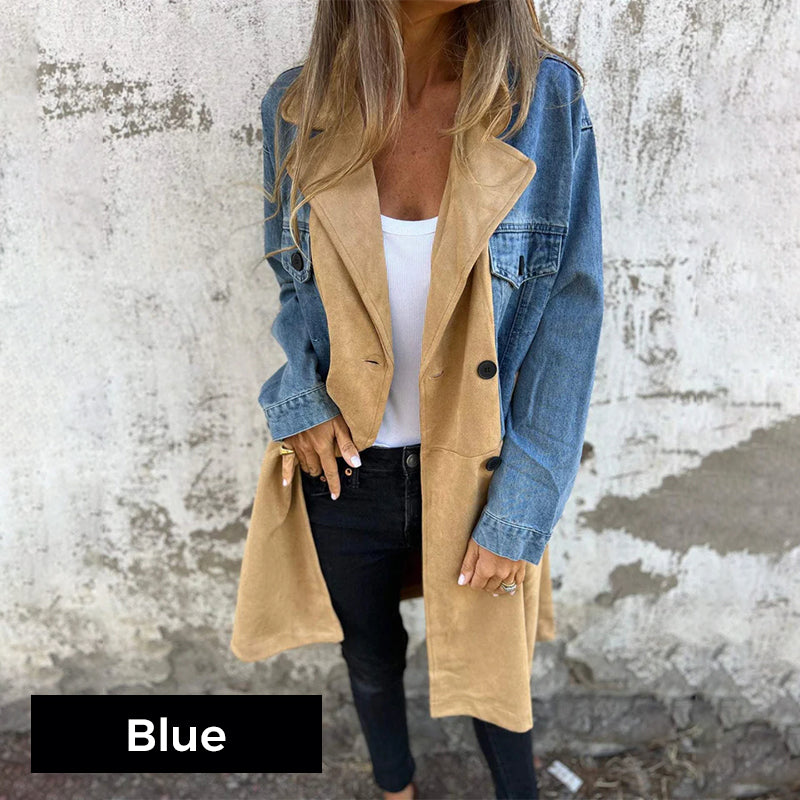 GABARDINA | COSTURAS EN DENIM JEAN
