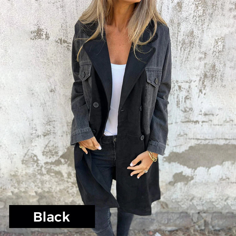 GABARDINA | COSTURAS EN DENIM JEAN