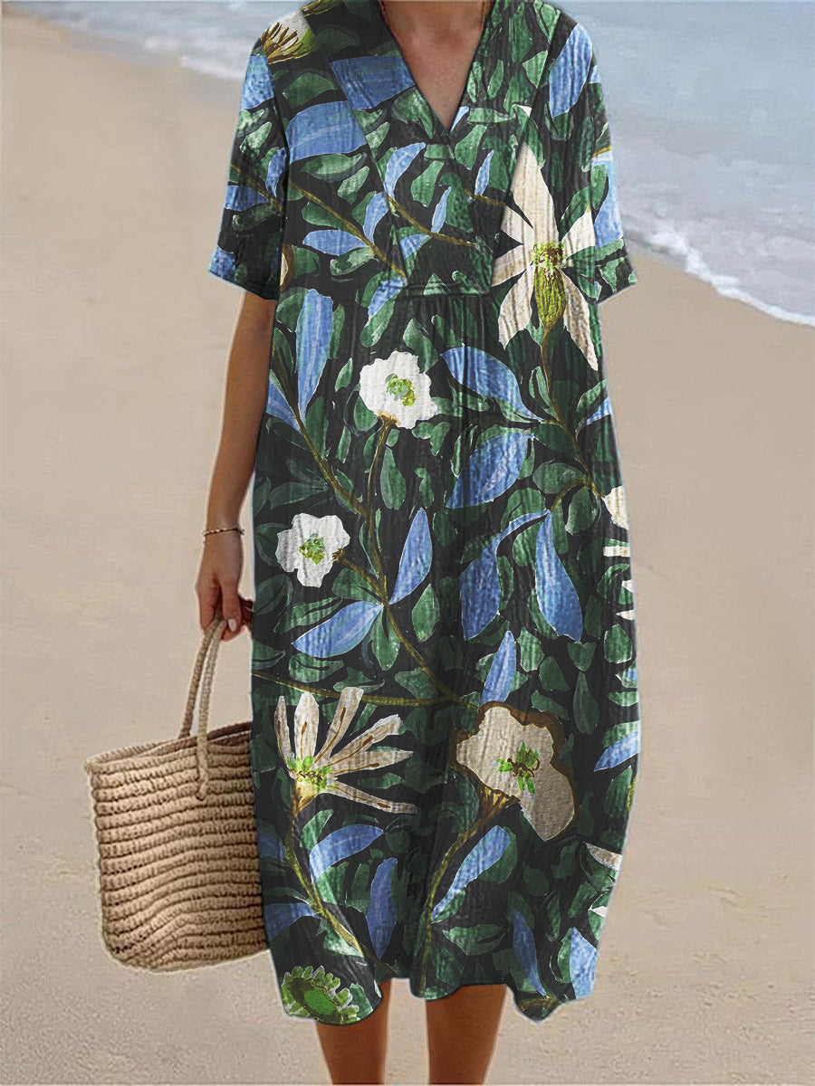 Mireia|Vestido con estampado floral