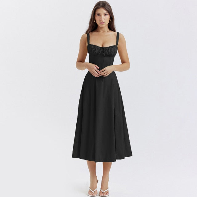 Sabrina | Vestido Midi Ligero y Fluido