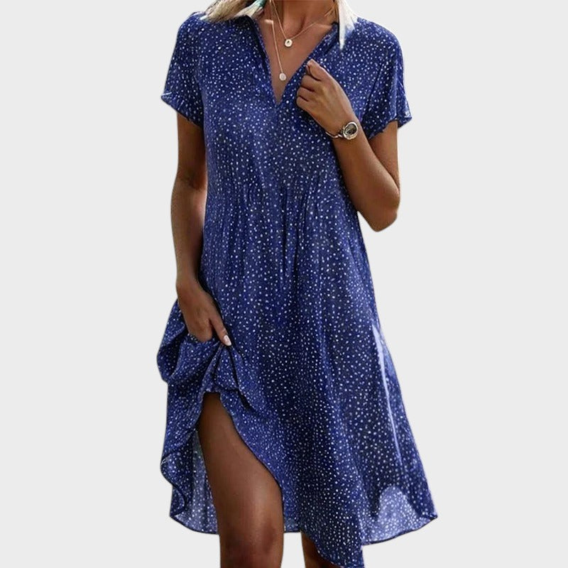 Julieta - Vestido Midi De Lunares