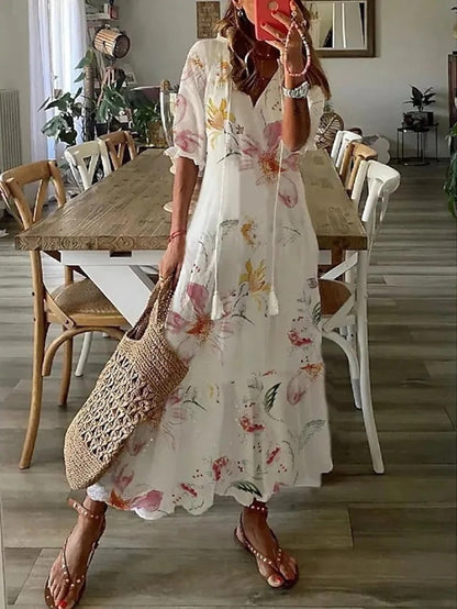Ana | Vestido Bohemio Vintage