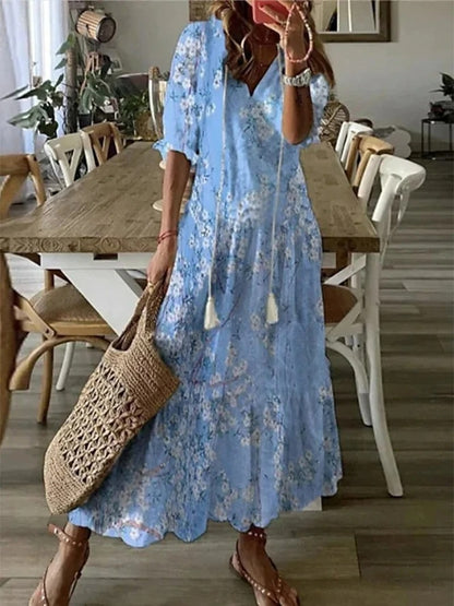Ana | Vestido Bohemio Vintage