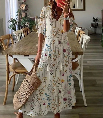 Ana | Vestido Bohemio Vintage