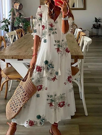 Ana | Vestido Bohemio Vintage