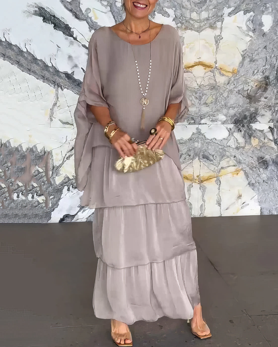 Caroline | Elegante Vestido Maxi