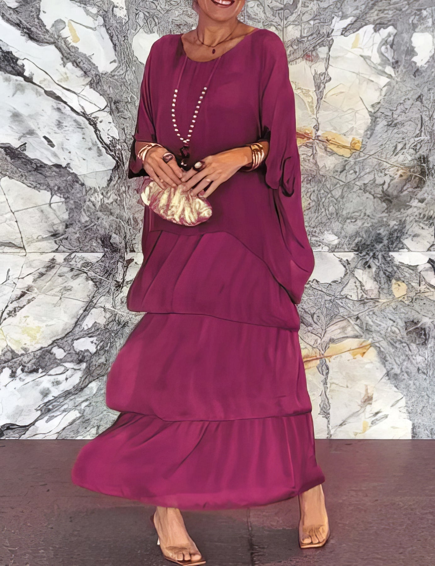 Caroline | Elegante Vestido Maxi