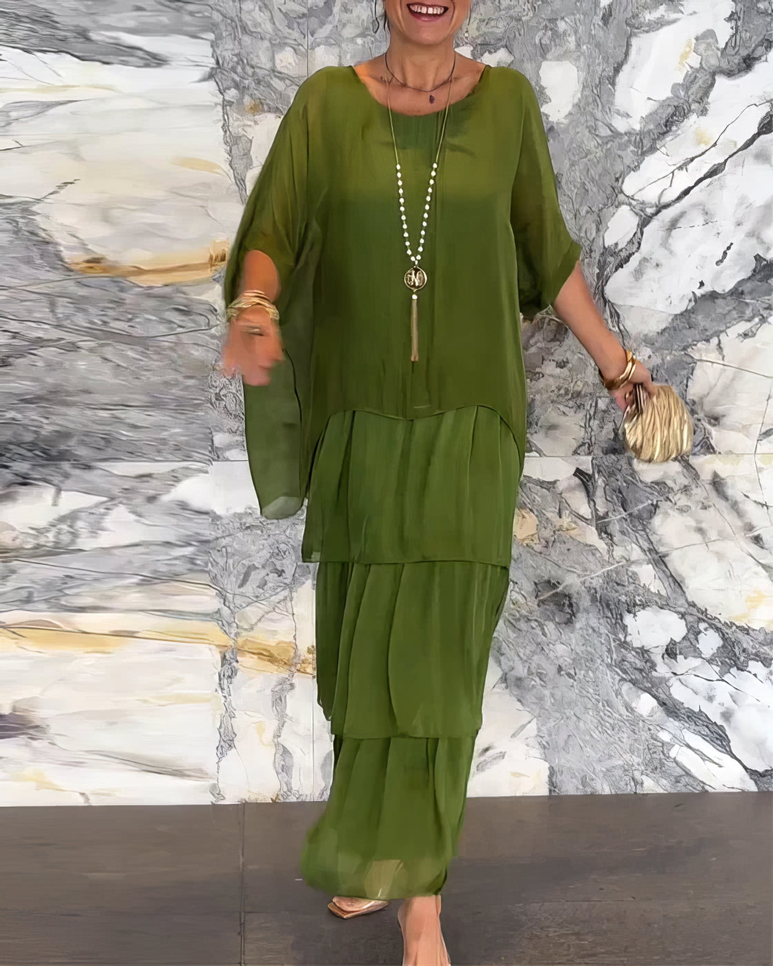 Caroline | Elegante Vestido Maxi