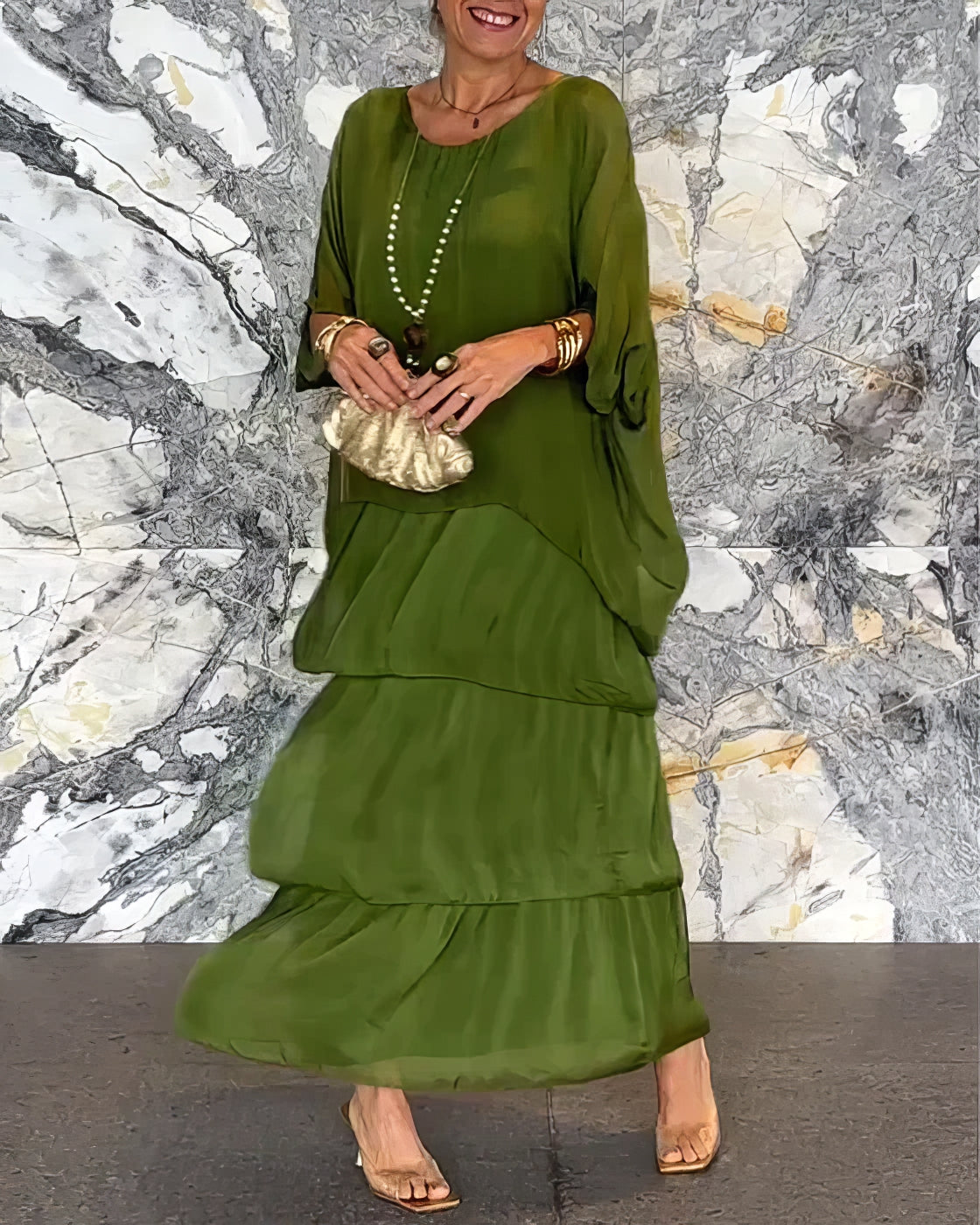 Caroline | Elegante Vestido Maxi