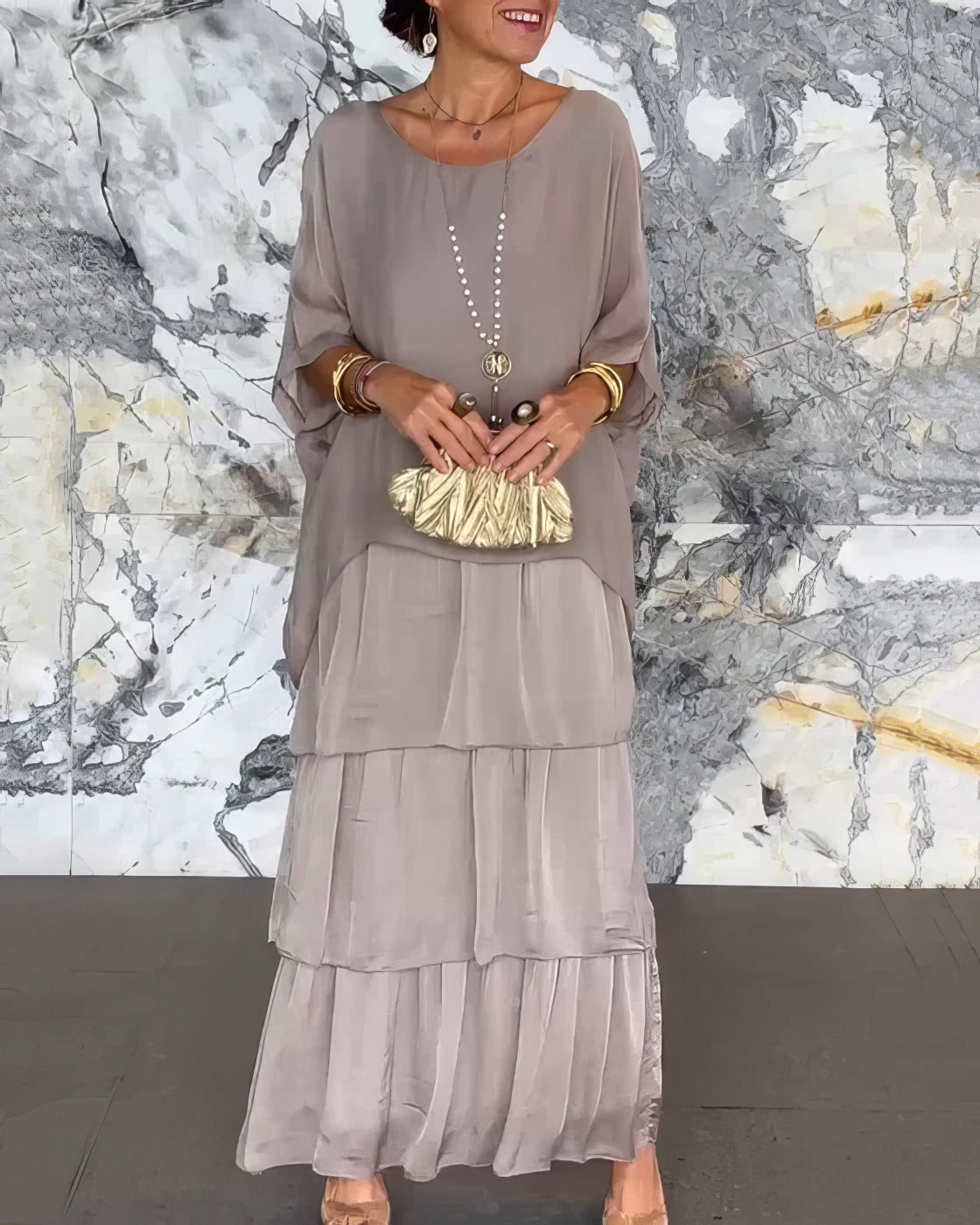 Caroline | Elegante Vestido Maxi