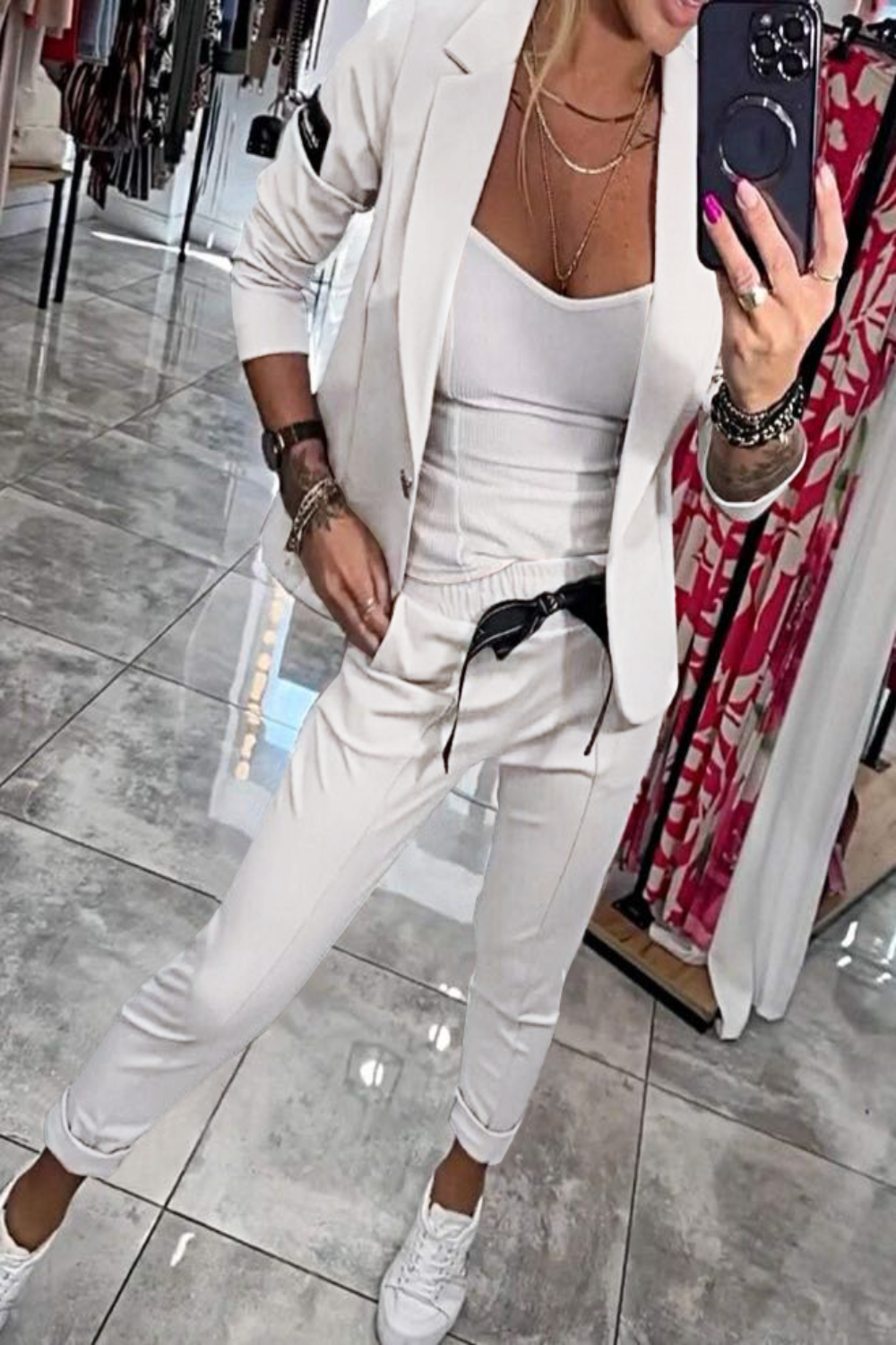 Conjunto Moxie™ – Top, Chaqueta y Pantalón Elástico