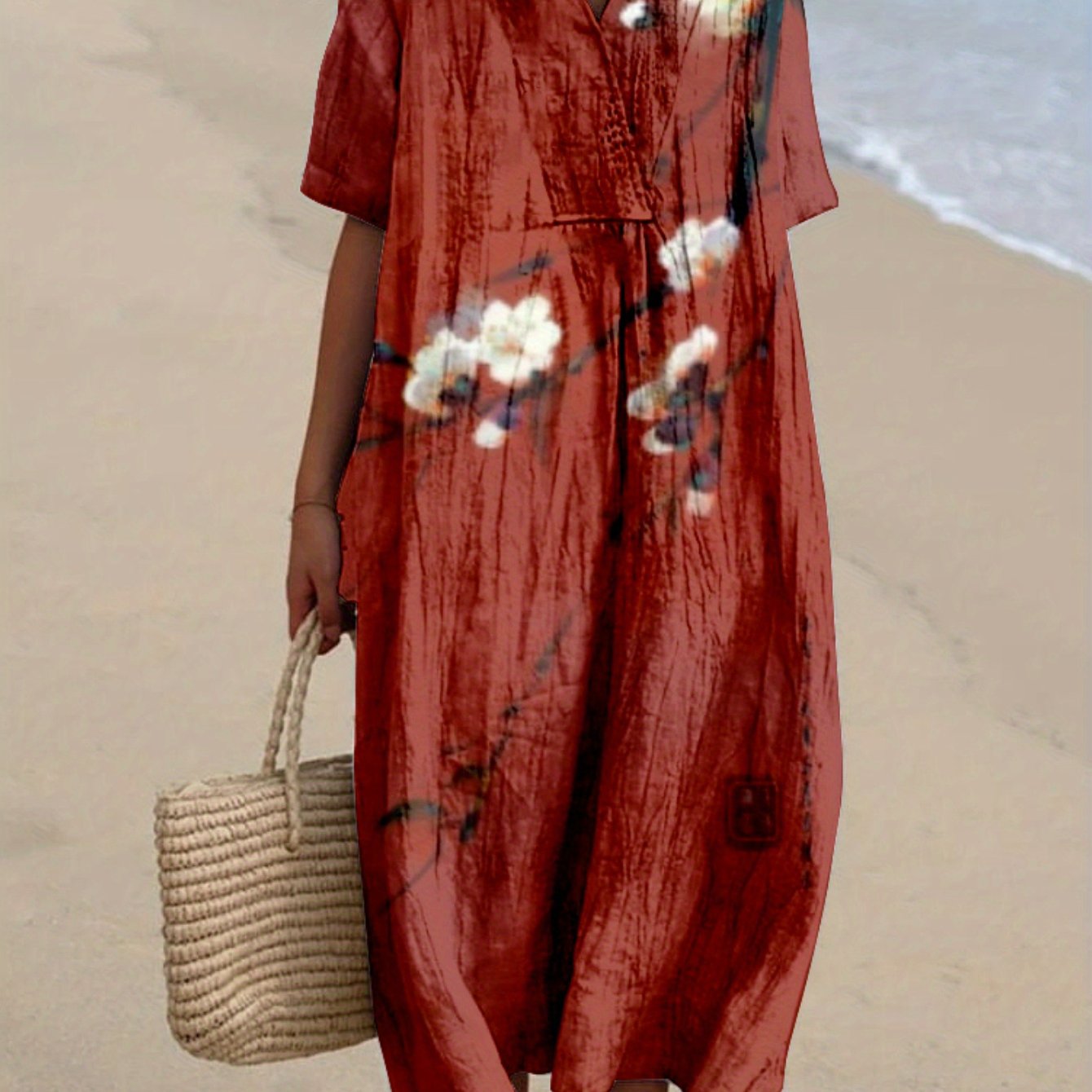 Eliza｜Vestido estampado