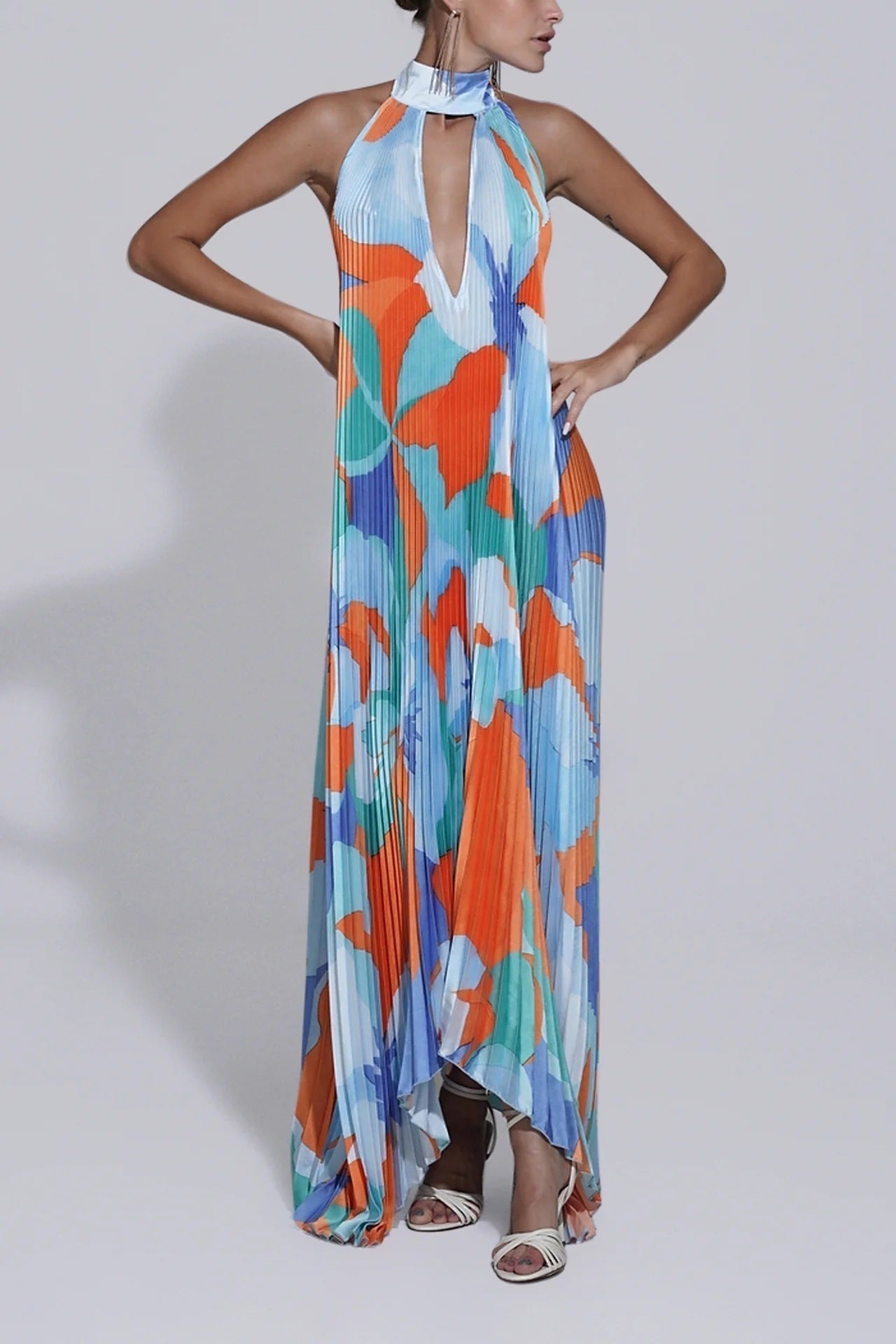 Livia - Vestido Largo Con Espalda Descubierta
