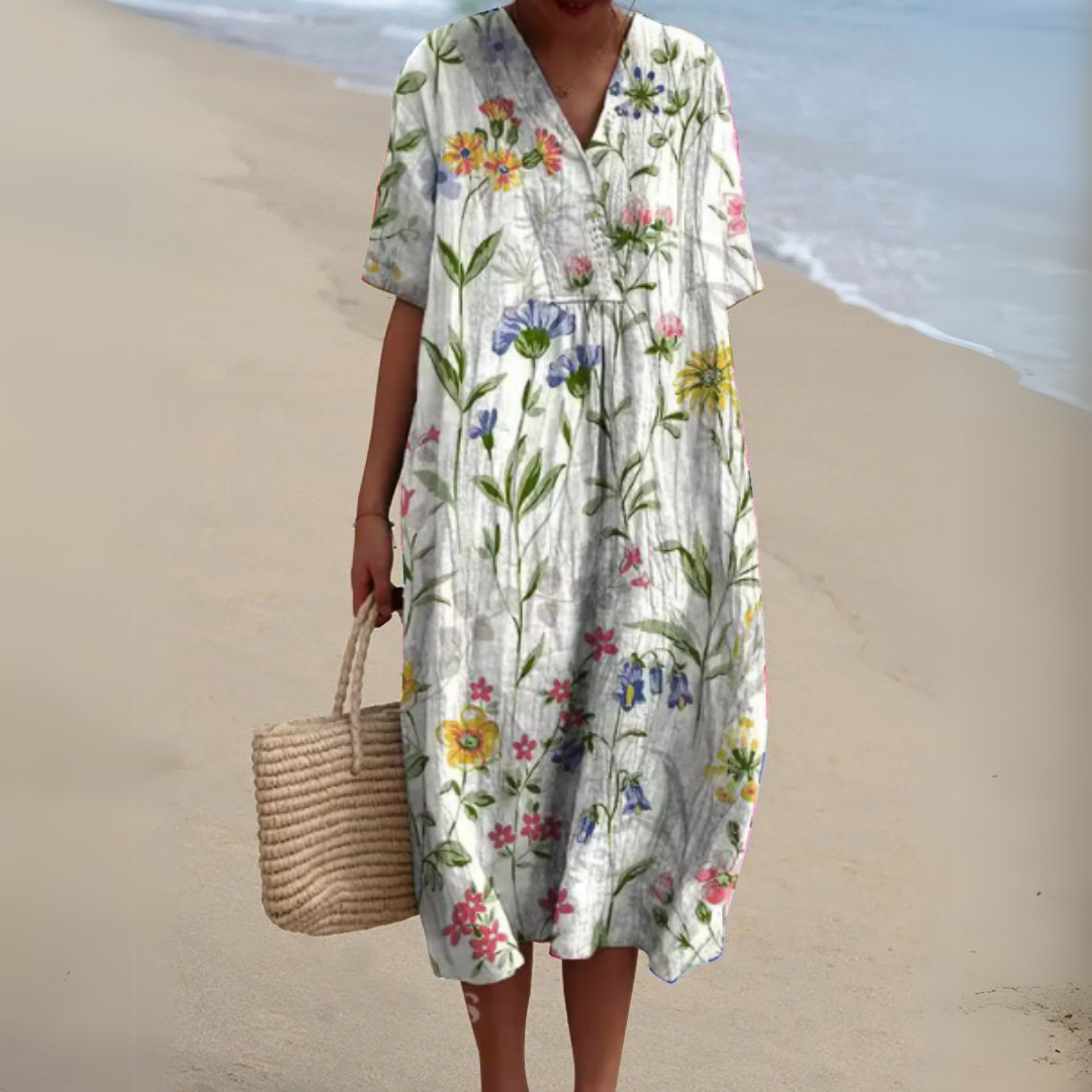 Nicole | Vestido Flower Summer