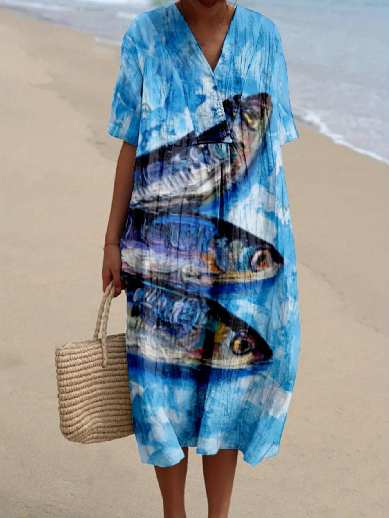 Nerea｜Vestido estampado