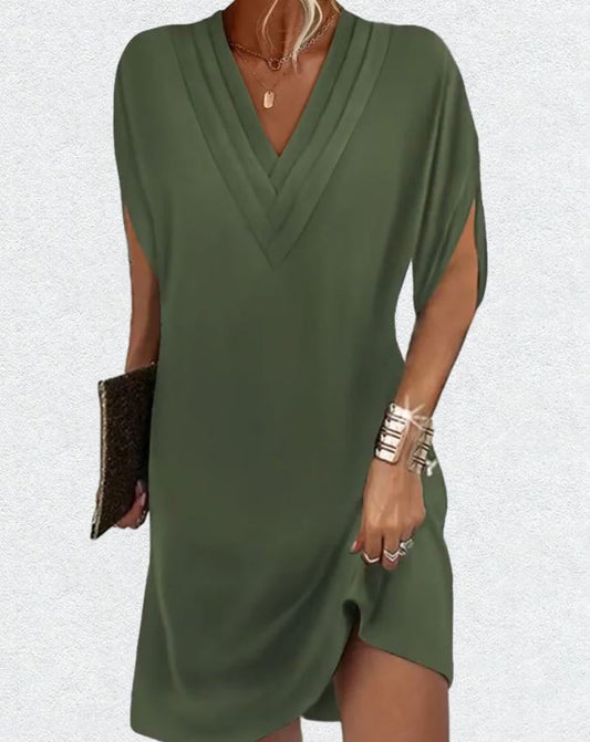 Valentina | Elegante vestido liso