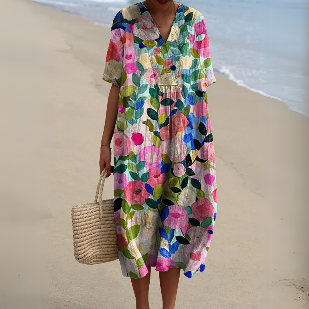 Nicole | Vestido Flower Summer