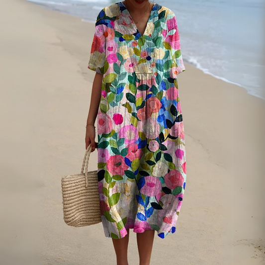Nicole | Vestido Flower Summer