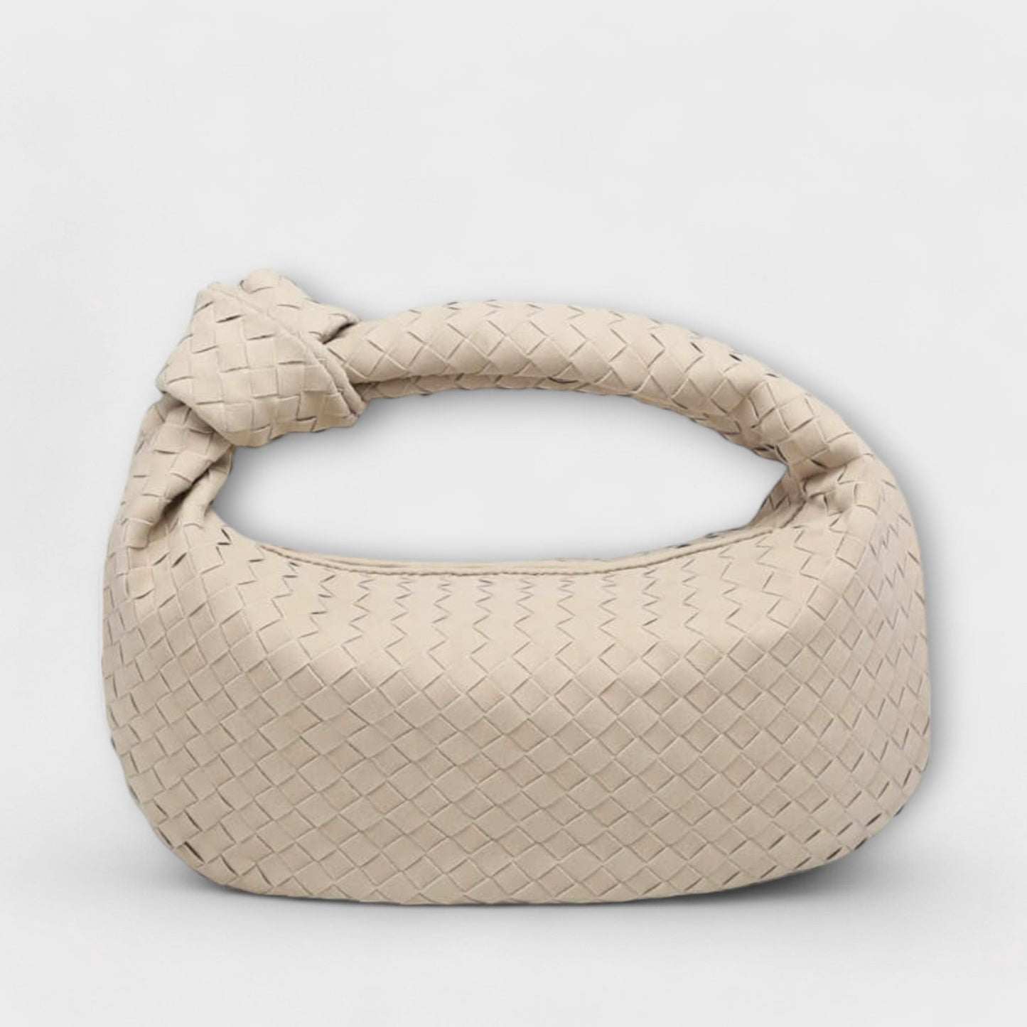 Gran bolso de mano trenzado para damas