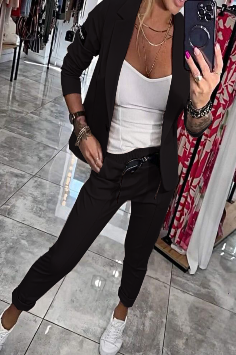 Conjunto Moxie™ – Top, Chaqueta y Pantalón Elástico