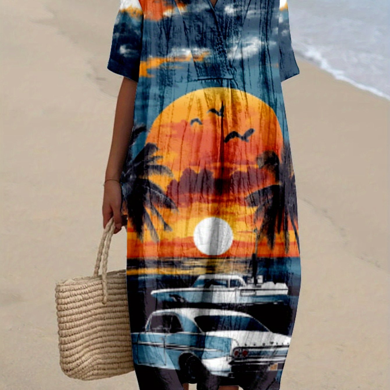 Ivette｜Vestido estampado