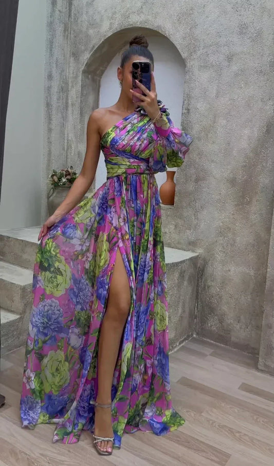 Audrey | Impresionante vestido fluido