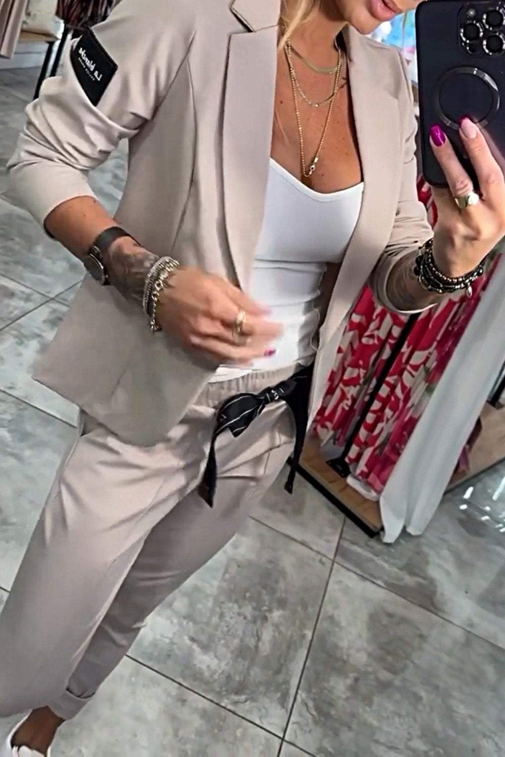 Conjunto Moxie™ – Top, Chaqueta y Pantalón Elástico