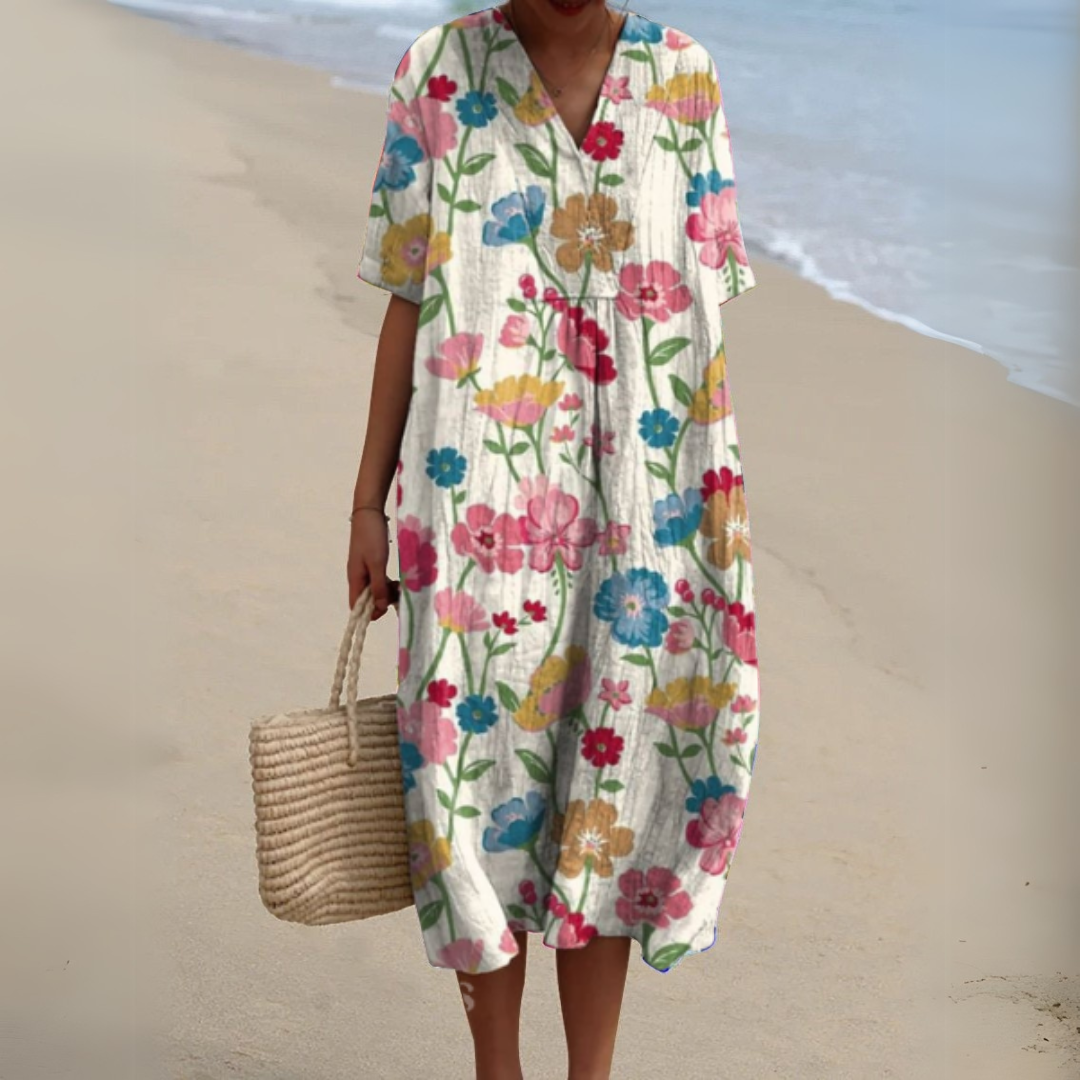 Nicole | Vestido Flower Summer