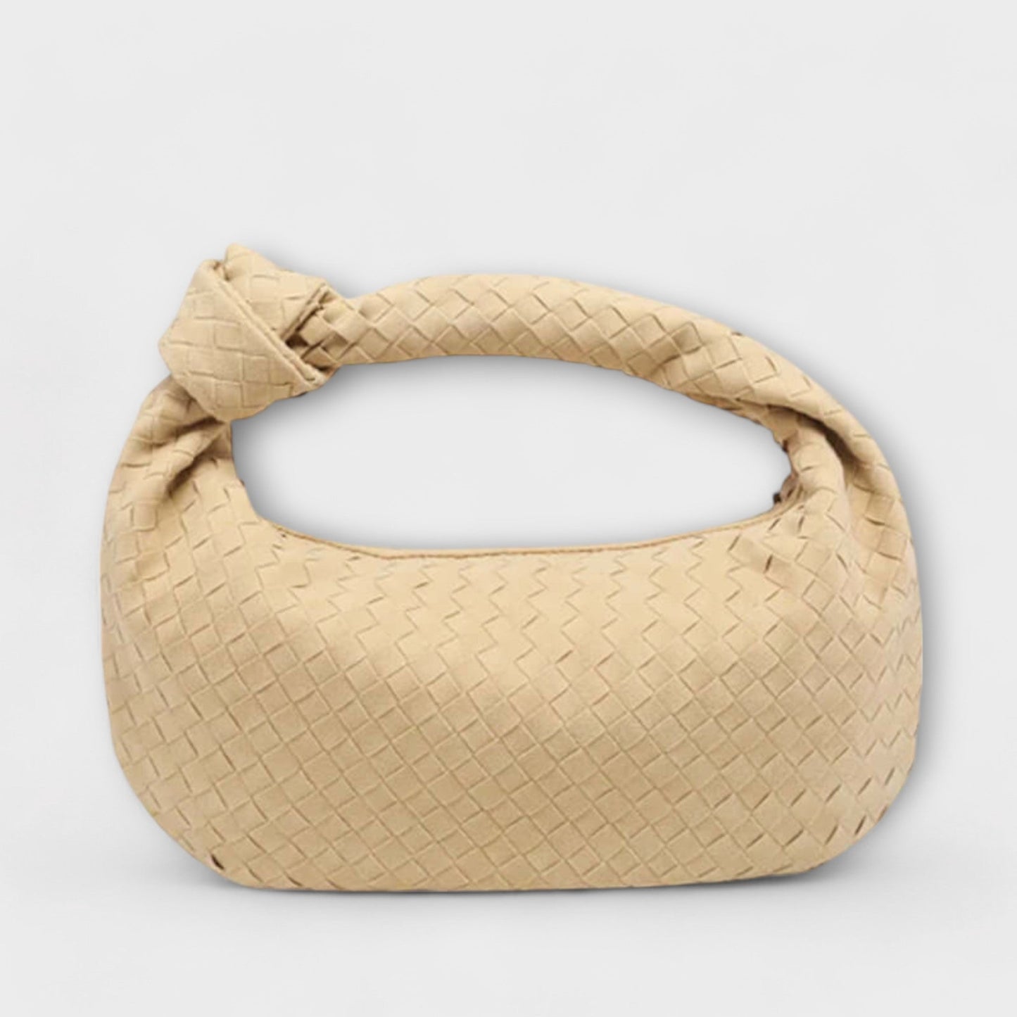 Gran bolso de mano trenzado para damas