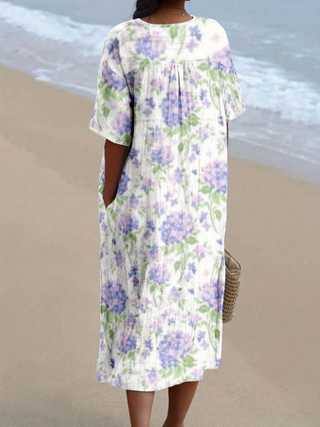 Eliza｜Vestido estampado