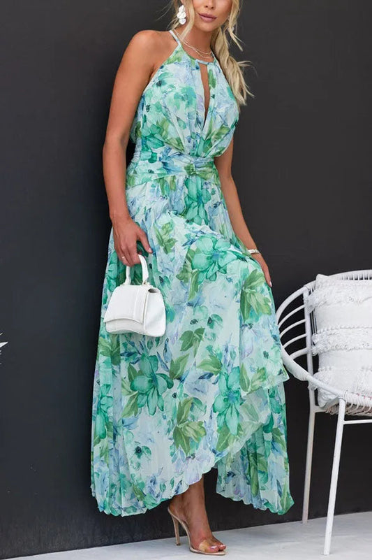 Soraya - Vestido midi con pliegues