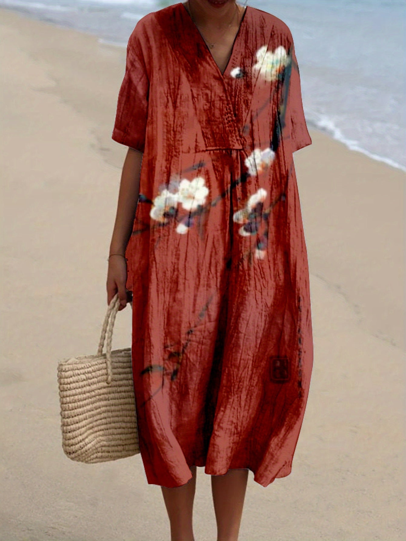 Eliza｜Vestido estampado