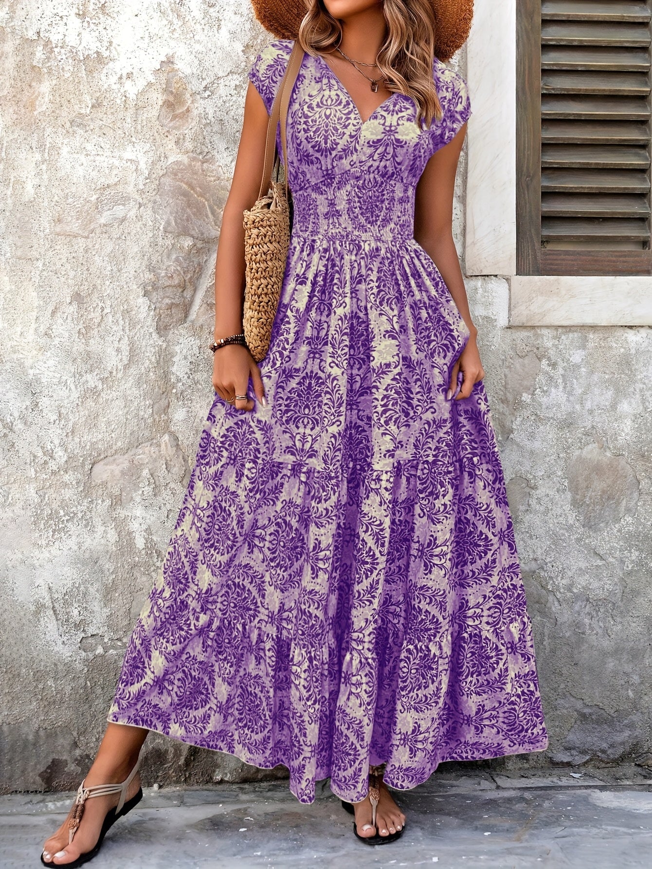 Irene | Vestido con estampado floral