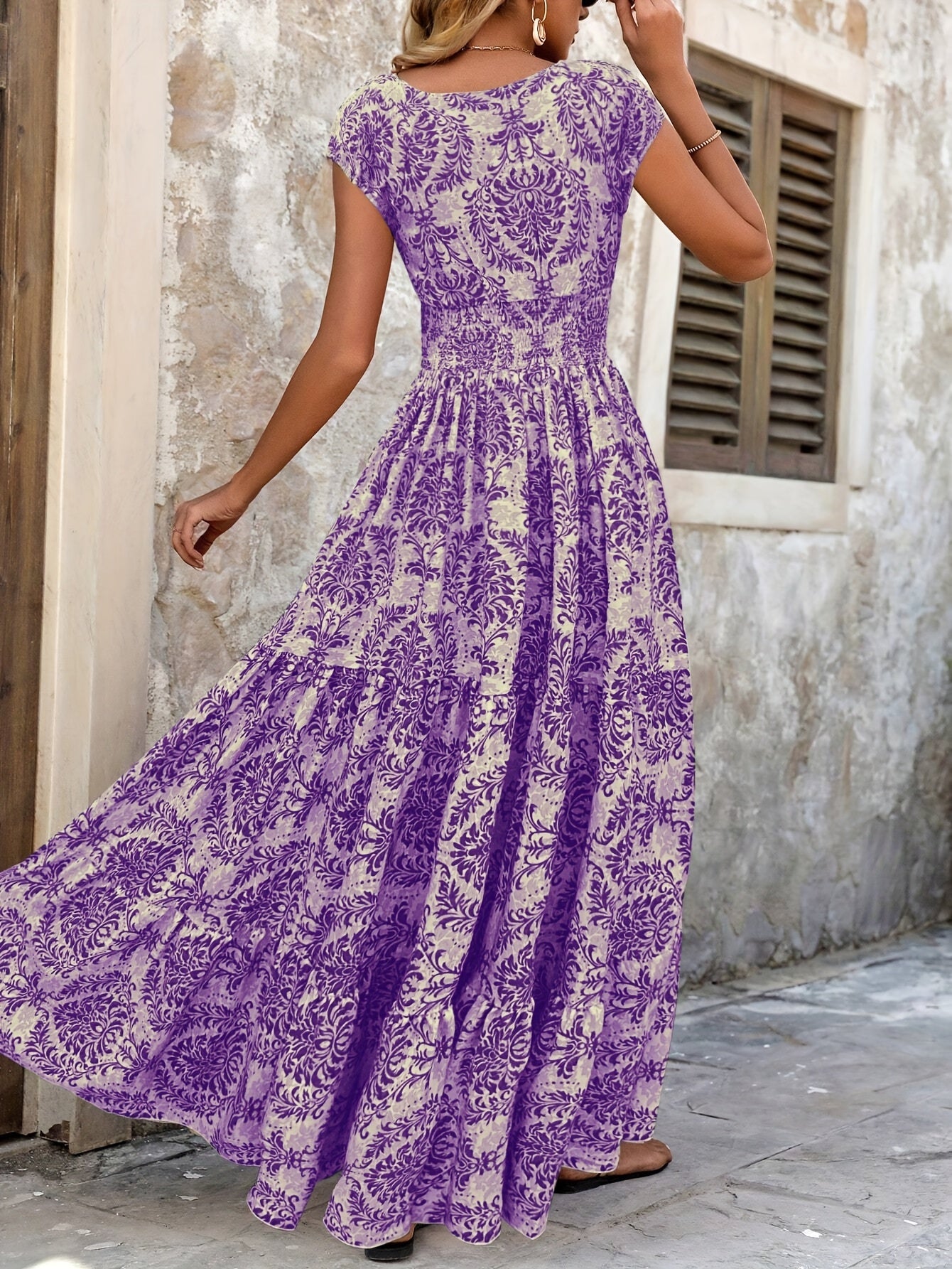 Irene | Vestido con estampado floral
