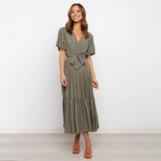BRYNLEE - Vestido informal elegante y cómodo