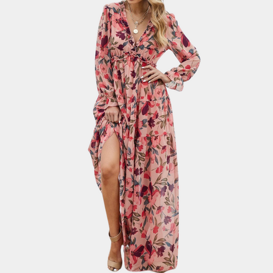 Aubrey - Elegante Vestido Largo de Mujer