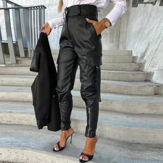 ELENA - Pantalones cargo elegantes y chic