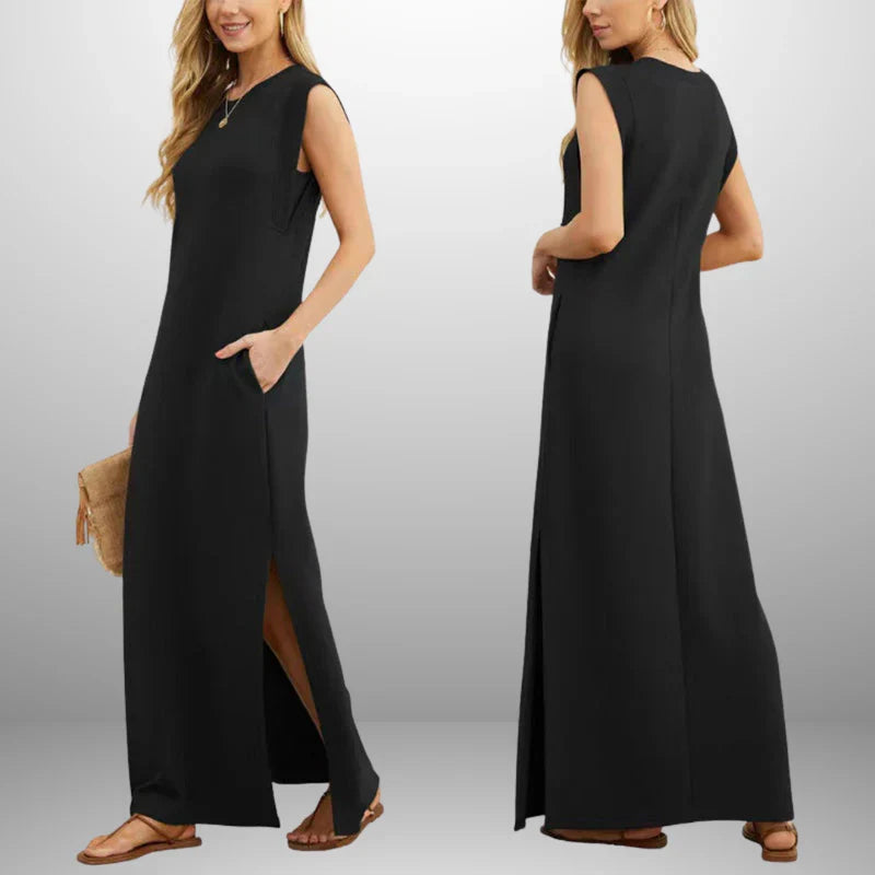 Irina | Vestido largo fluido