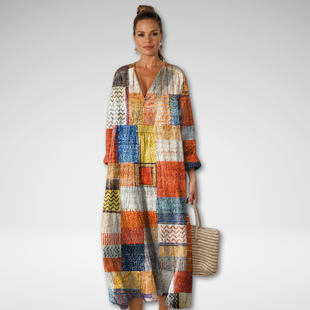 Nayla｜Vestido estampado