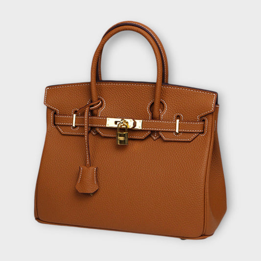 Bolso de mano de lujo de cuero