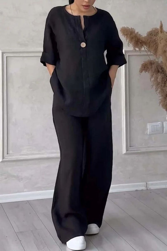 CONJUNTO CASUAL - FRESCO, FAVORECEDOR Y VERSÁTIL
