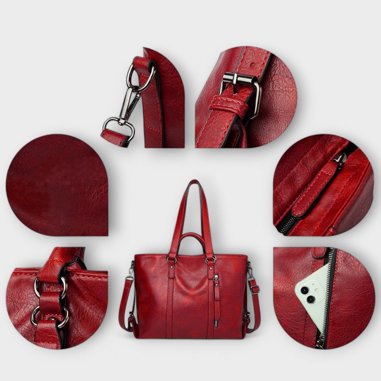 Gran Bolsa de Cuero