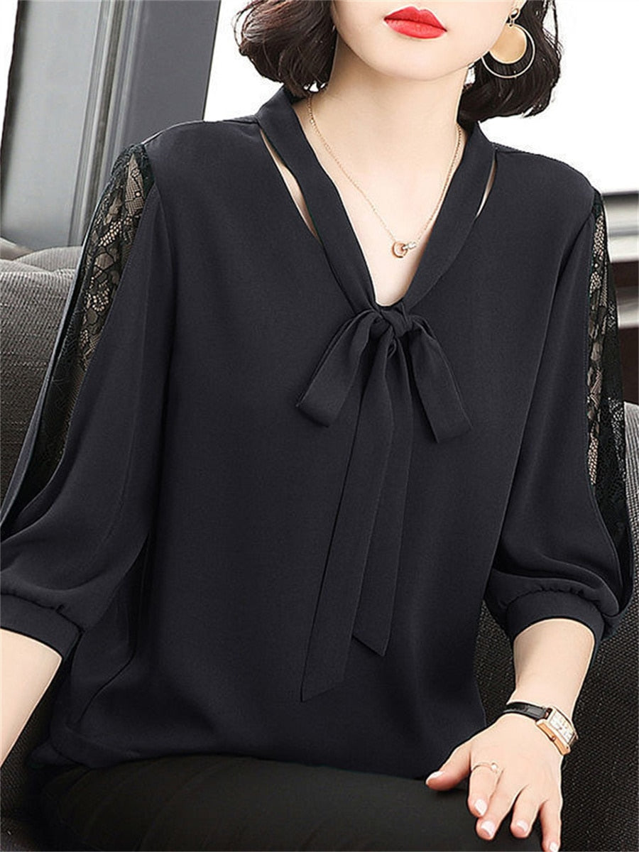 Lily - Elegante blusa ligera de verano para señora