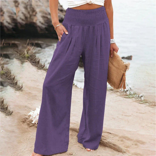 Veda - Pantalones anchos de moda para mujer