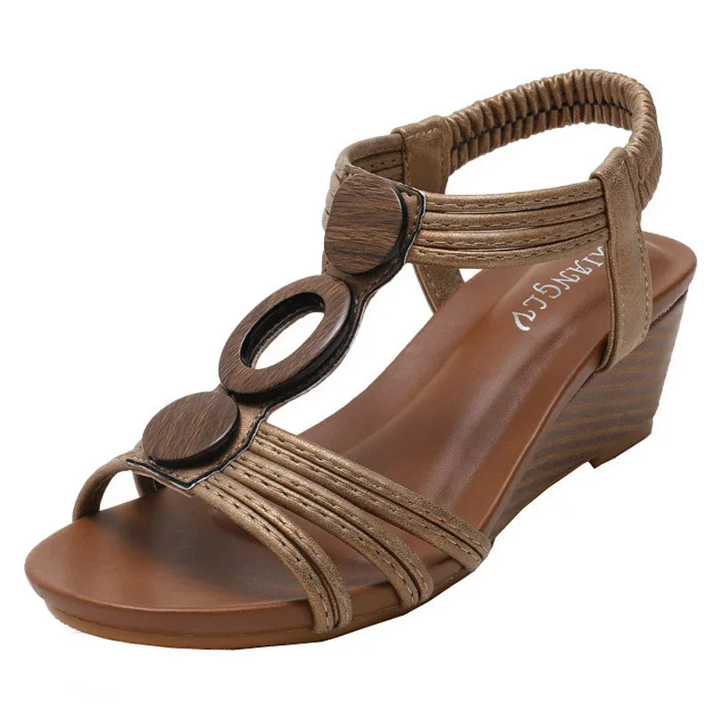Sydney - Sandalias de Gladiador con Plataforma Bohemia