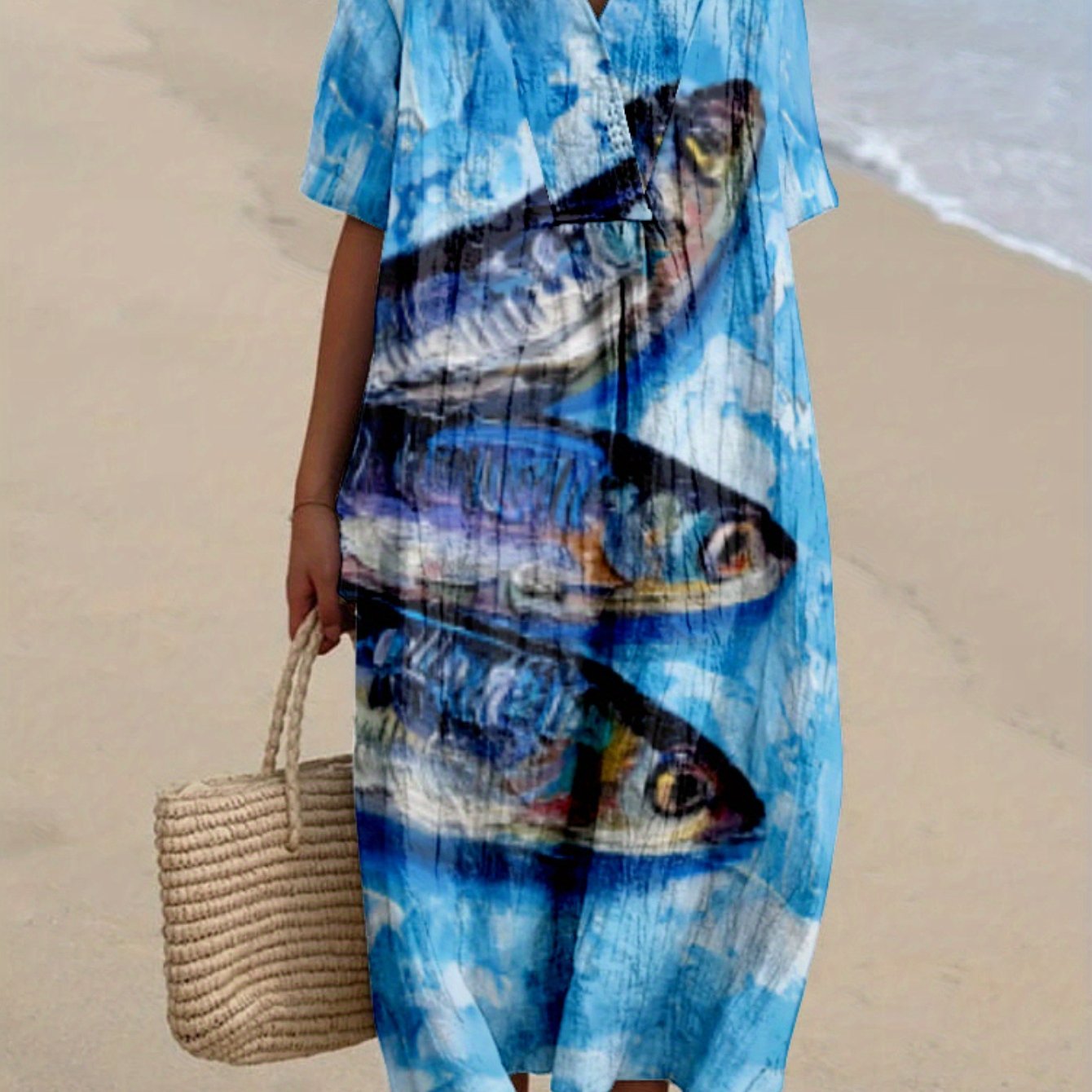 Nerea｜Vestido estampado
